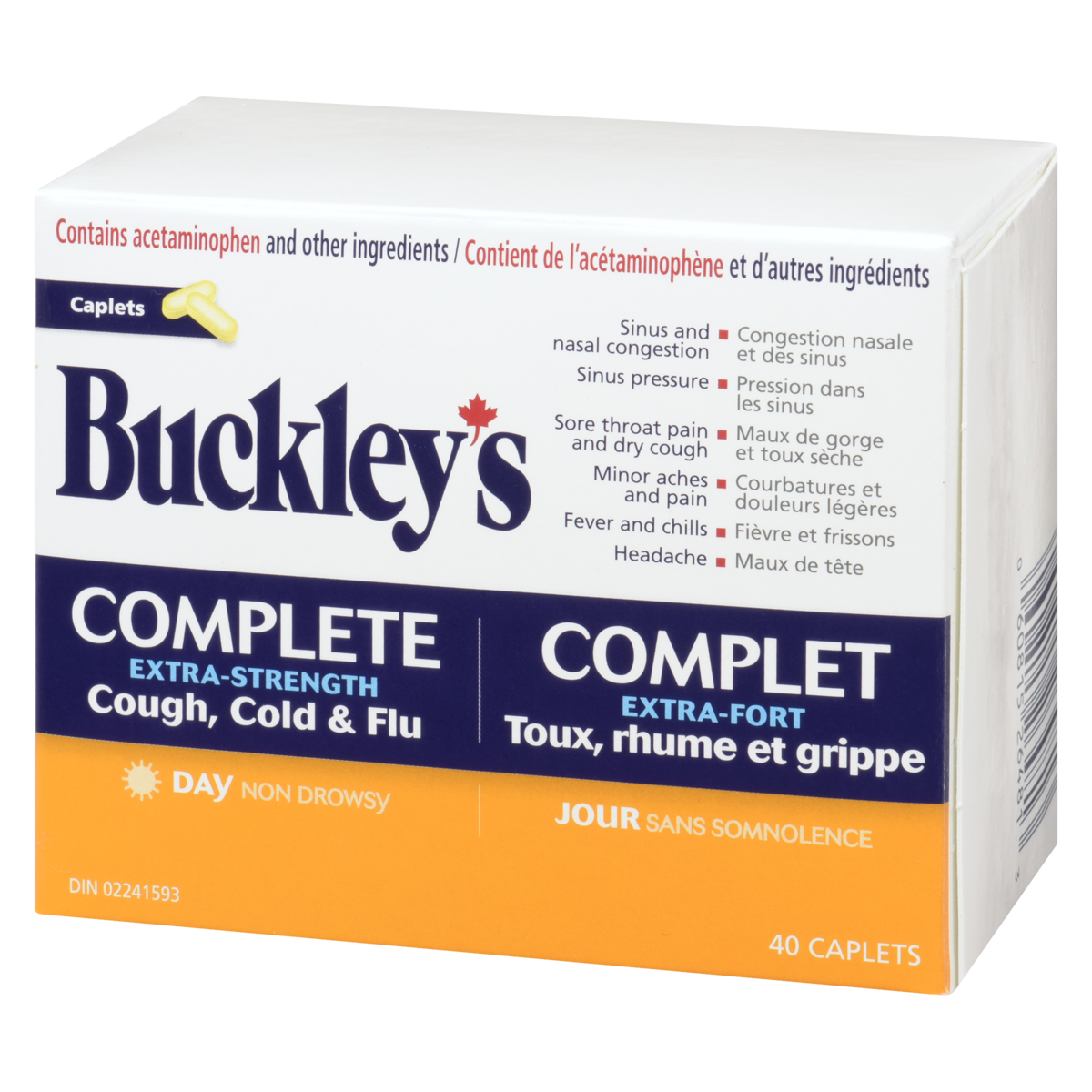 BUCKLEY'S COMPLETE DAY CPLT 40 CAPLET
