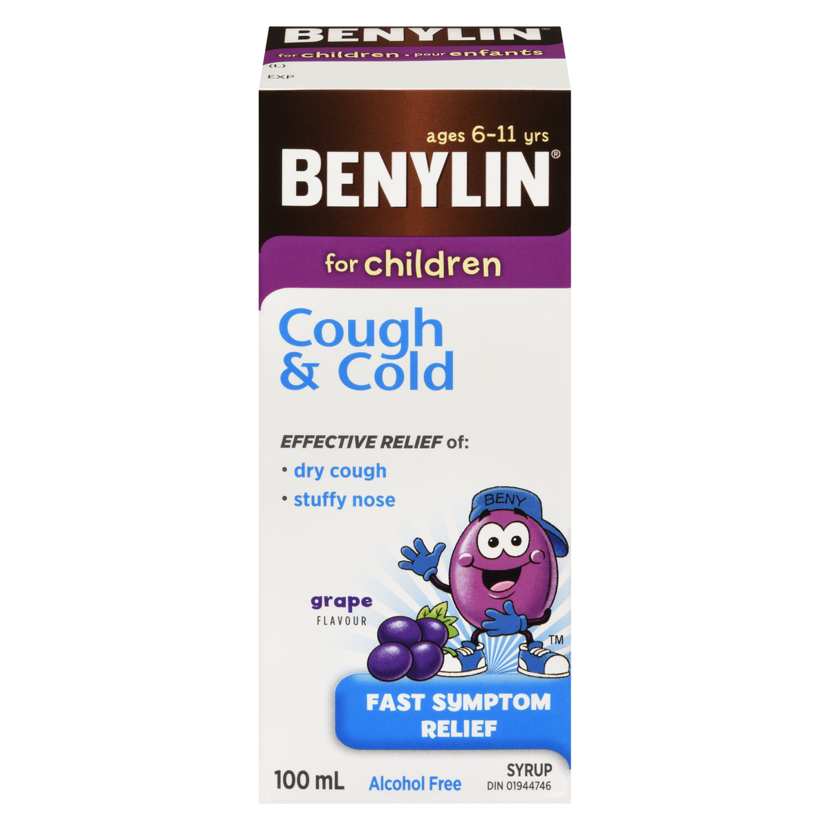 BENYLIN SYR DMD CHILD COUGH&COLD 100ML SYRUP