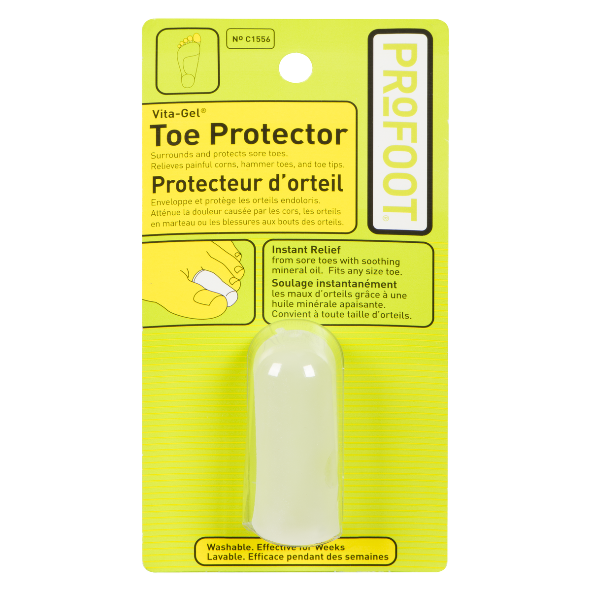 PROFOOT VITA GEL TOE PROTECTOR