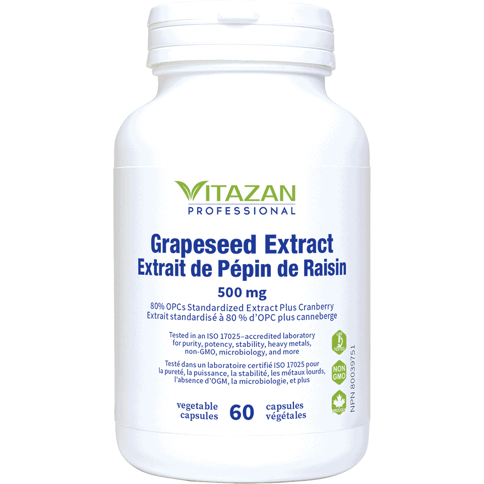 Vitazan Grapeseed Extract 500 mg 60 capsules