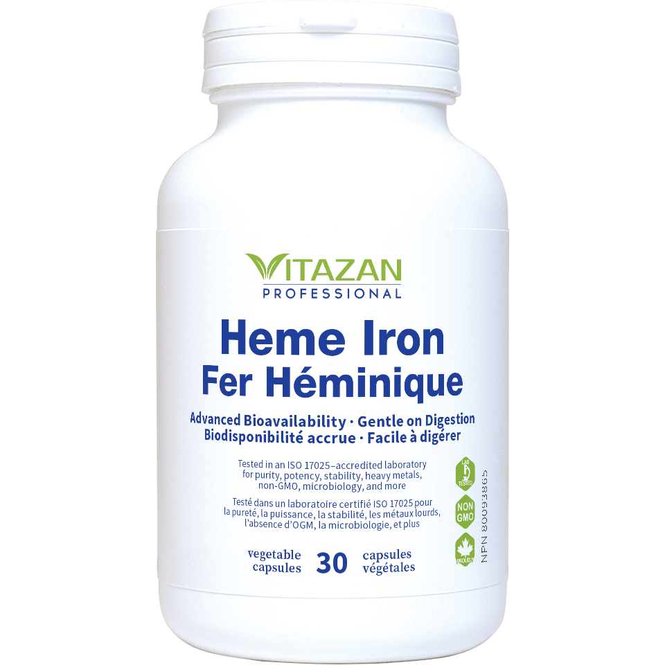 Vitazan Heme Iron (11 mg) 30 capsules
