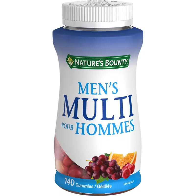 NATURE'S BOUNTY MULTI GUMMY MEN 140 GUMMY