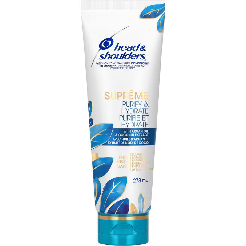 HEAD&SHOULDERS CND SUPREME PURIFY & HYDRATE 278ML SHAMPOO MED.