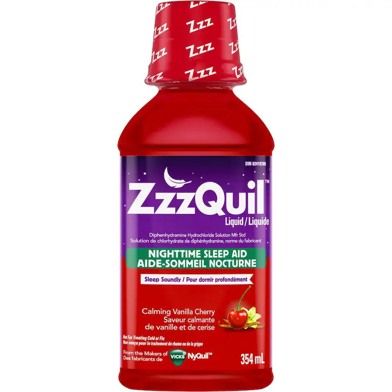 ZQUIL CALMING VANILLA CHERRY 354ML LIQUID