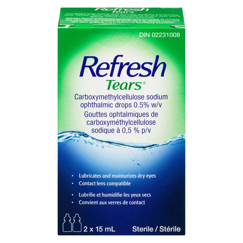 REFRESH TEARS OPHT DRP 2X15ML DROP MED