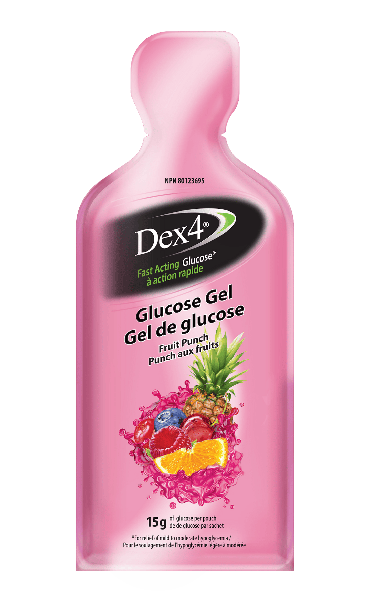DEX-4 GEL FRUIT PUNCH 32ML pack of 6