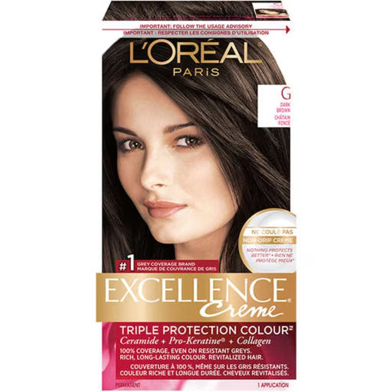 EXCELLENCE PRO-KERATINE DARK BROWN #G
