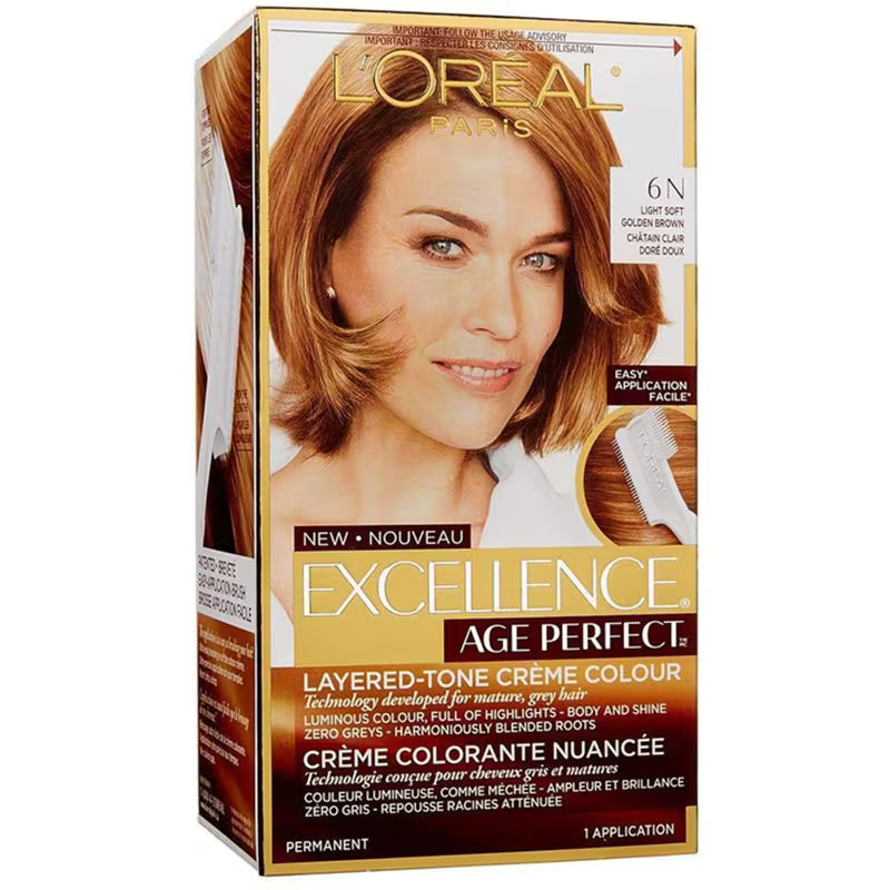 EXCELLENCE AGE PERFECT 6N LIGHT SOFT GOLDEN BROWN