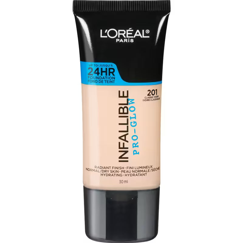 LOR INFAILLIBLE PRO GLOW FDT #201 CLASS IVORY 30ML