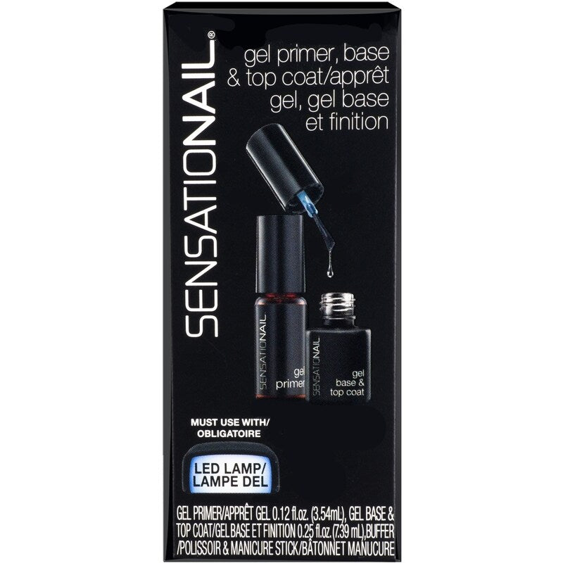 SENSATIONAIL GEL PRIMER & BASE/TOP COAT pack of 2