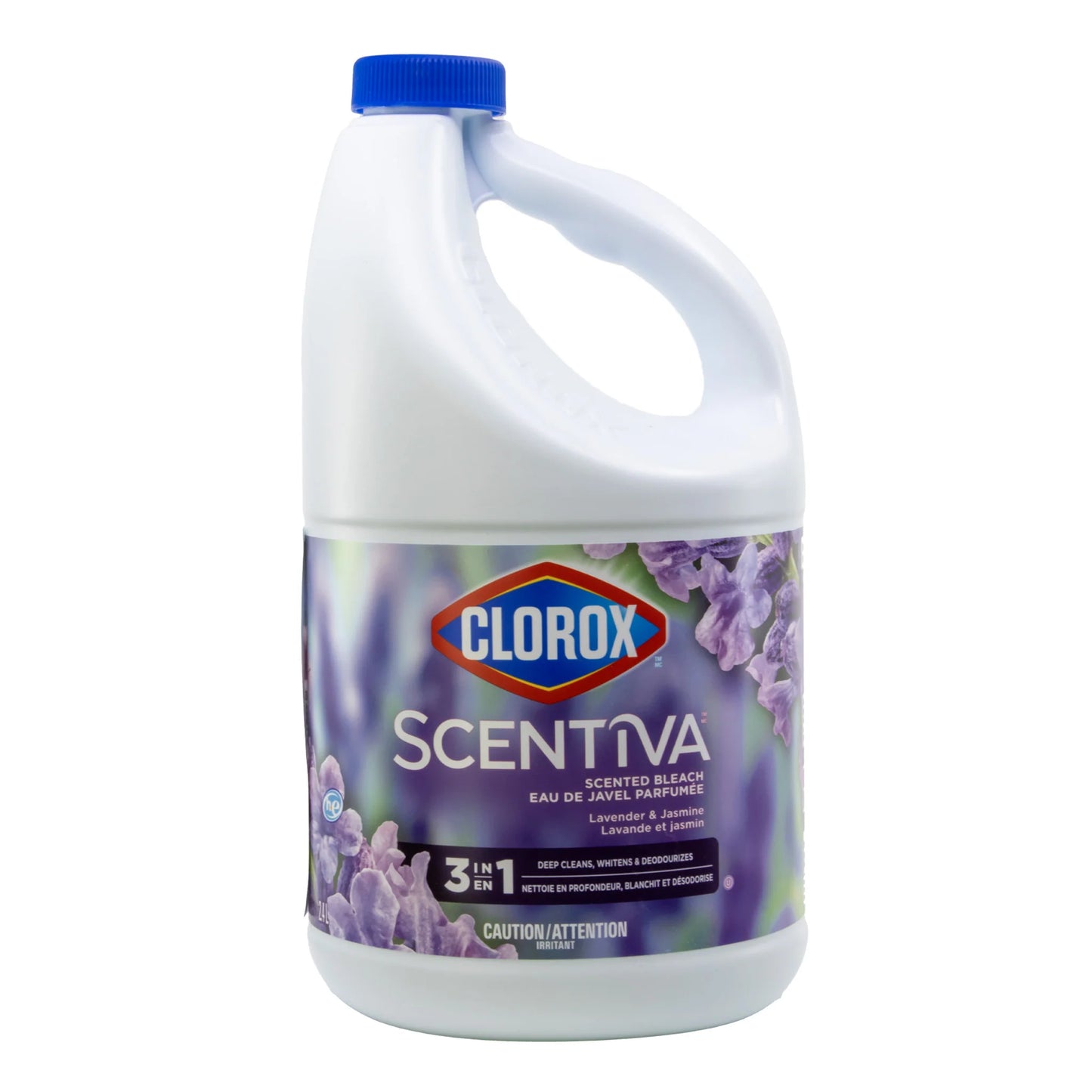 CLOROX SCENTIVA SCENTED CLEANER LAVANDER JASM 2.4L pack of 6