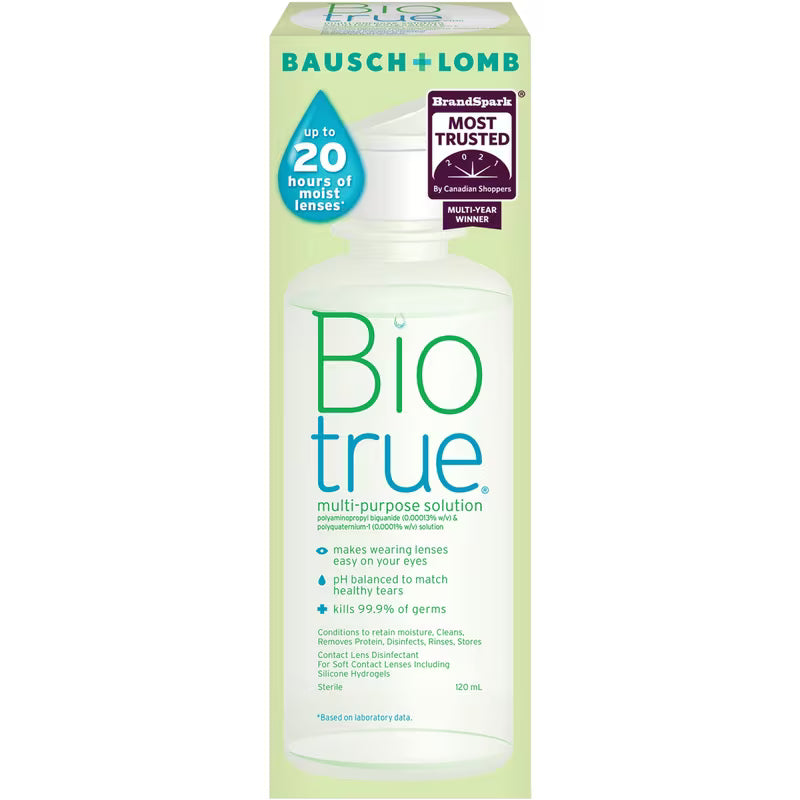 BIOTRUE SOL MULTI PURPOSE 120ML SOLUTION