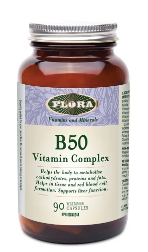 Flora_B 50 Vitamin Complex_90 caps