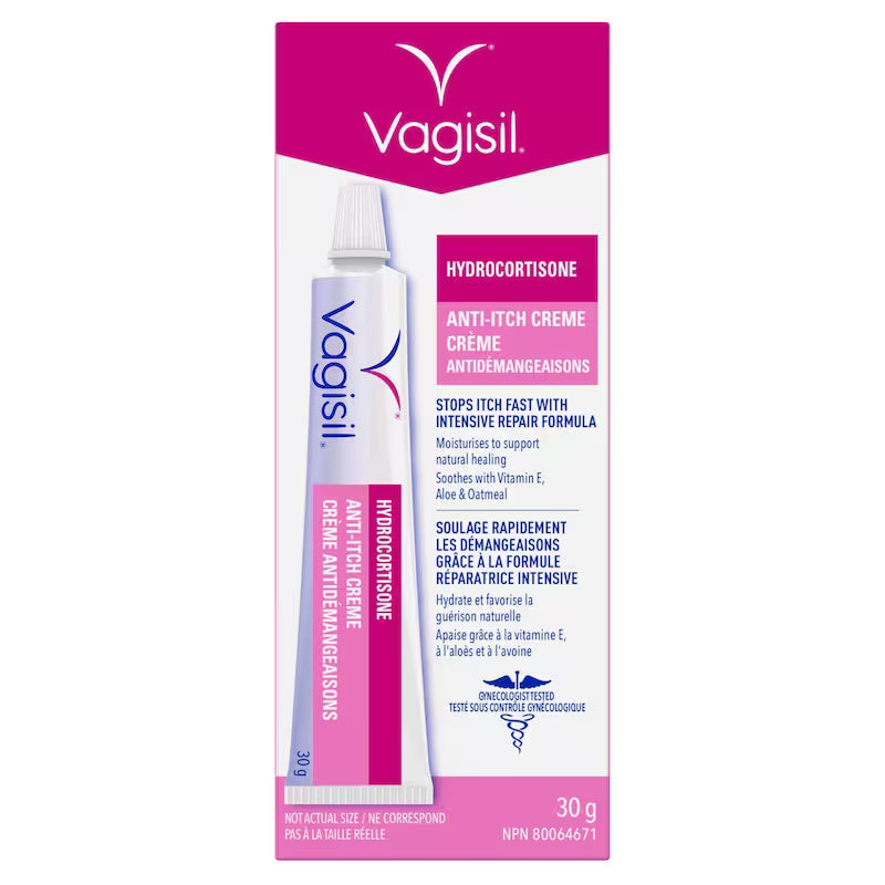 VAGISIL CR HYDROCORTISONE 30G CREAM