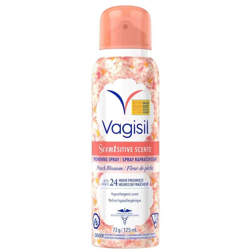 VAGISIL PEACH BLOSSOM DRY FEMININE WASH 125ML
