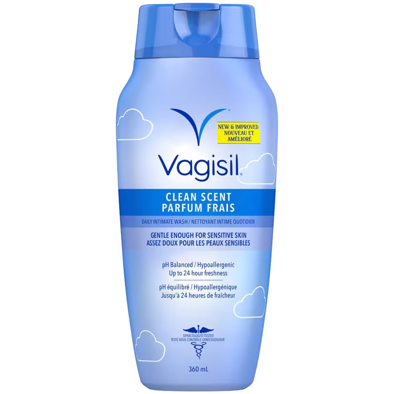 VAGISIL WASH DAILY CLEAN SCENT 360ML