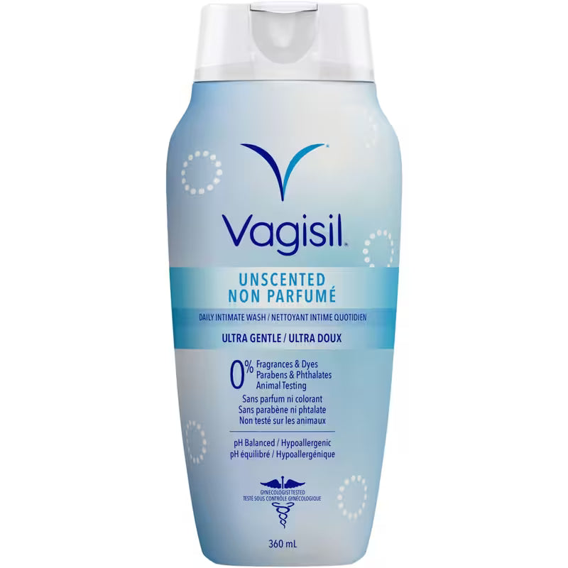 VAGISIL WASH UNSCENTED 360ML