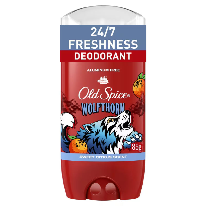 OLD SPICE DEODORANT WILD COLLECTION WOLFTHORN 85G