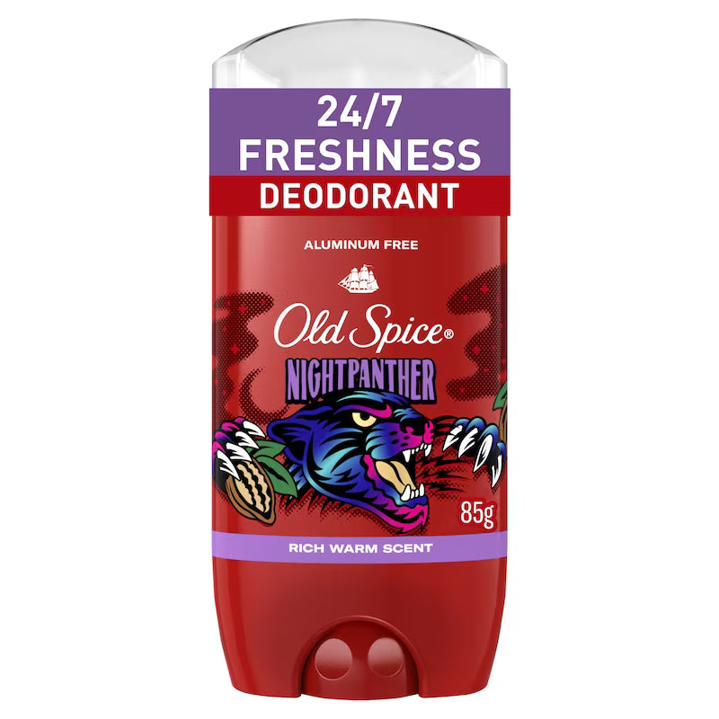 OLD SPICE DEODORANT ALUMINUM FREE NIGHTPANTHER 85G