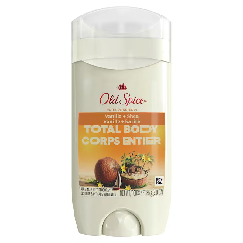 OLD SPICE BODY DEODORANT STICK VANILLA&SHEA 85G