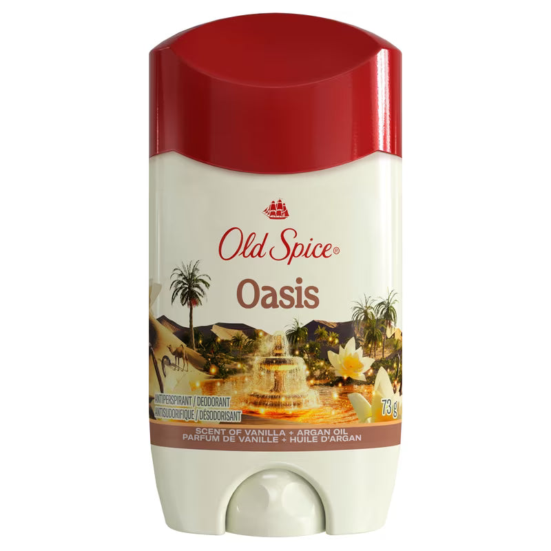 OLD SPICE DEODORANT OASIS VANILLA&ARGAN OIL 73G