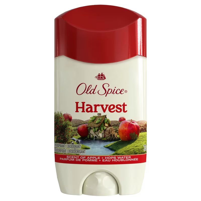 OLD SPICE DEODORANT HARVEST APPLE&HOPS 73G