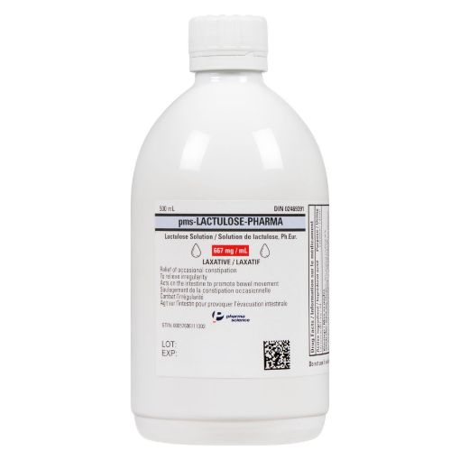 LACTULOSE BTL 667MG/ML 500ML PHARMA SYRUP