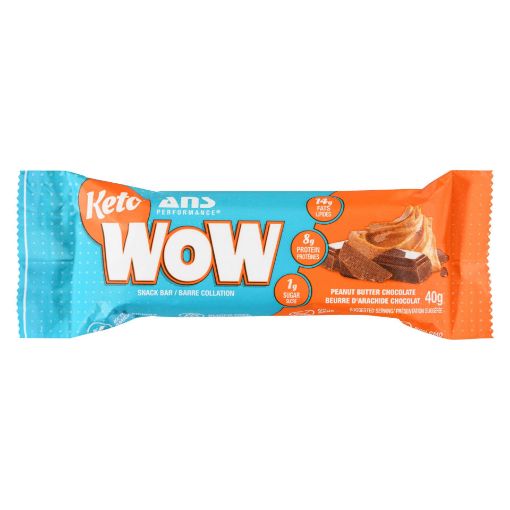 ANS Performance KetoWOW Bar Peanut Butter Chocolate 40g