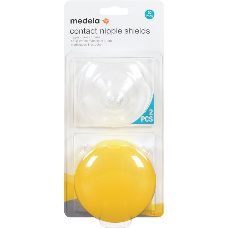 CONTACT NIPPLE SHIELD 20MM 2 pack of 6