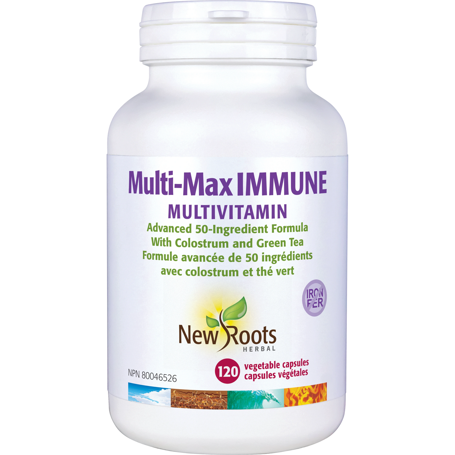 NEW ROOTS Multi-Max Immune Multivitamin 120 capsules