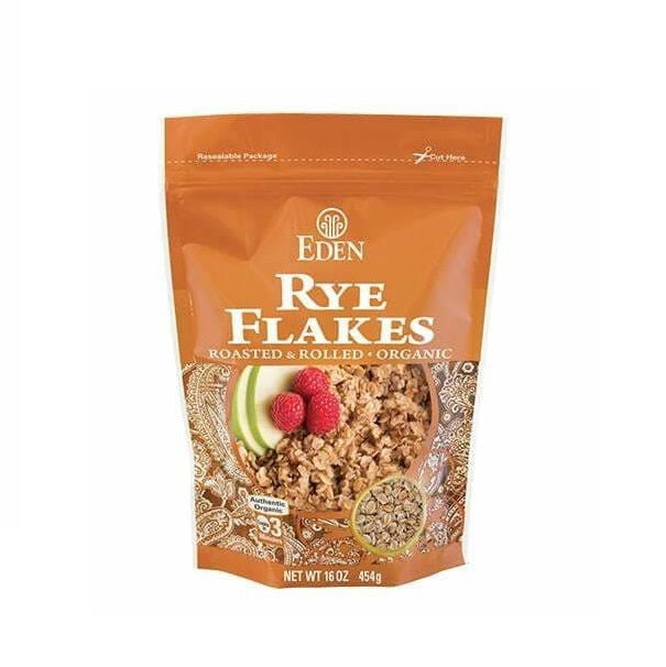 EDEN FOODS Org Rye Flakes 454g