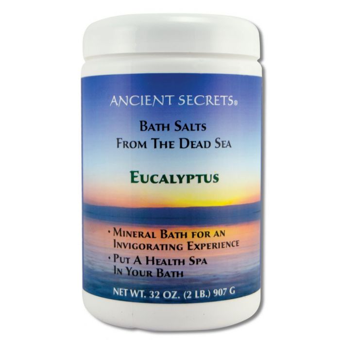 ANCIENT SECRETS DEAD SEA Aromatherapy Bath Salts, Eucalyptus (tub) 907g