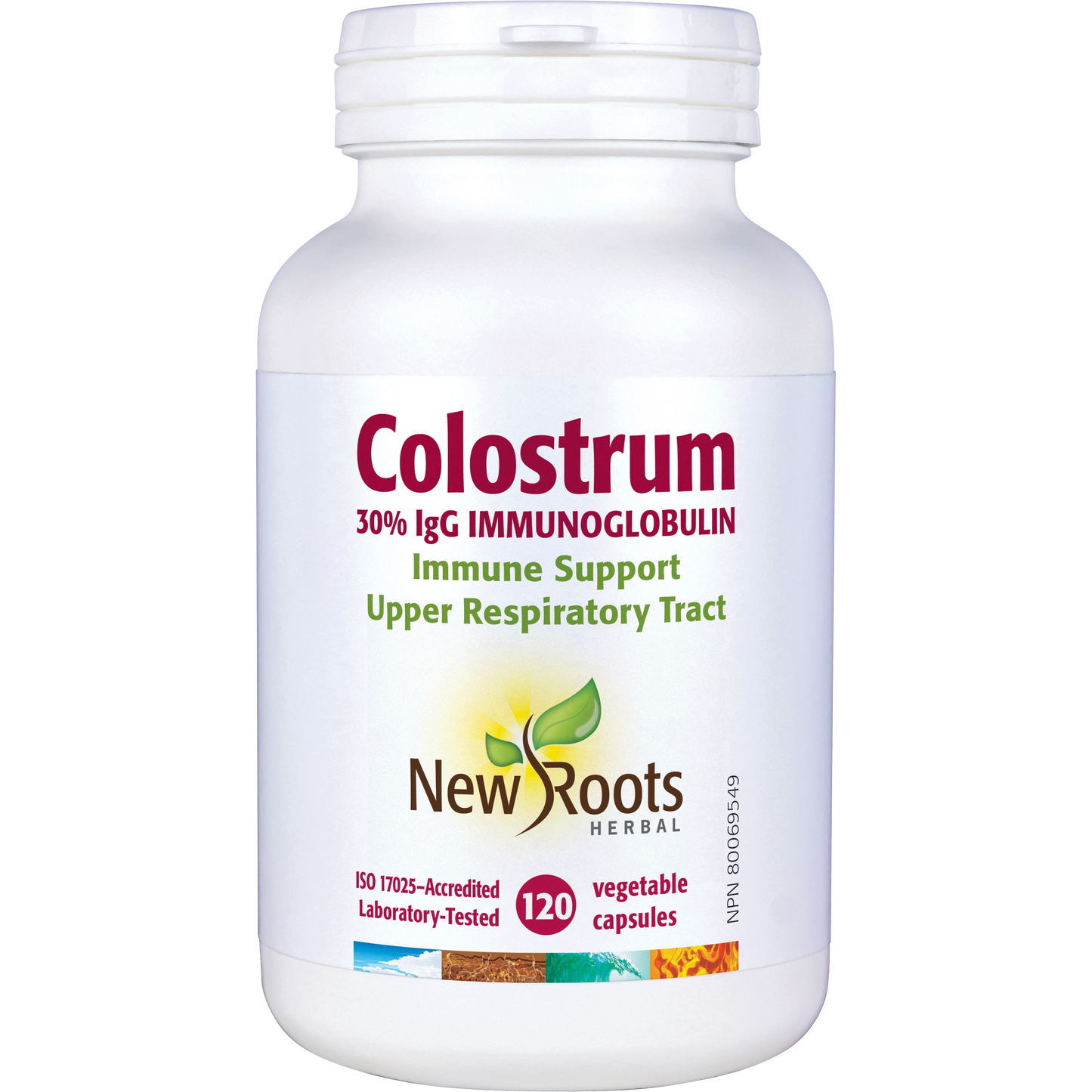 NEW ROOTS Colostrum 30% IgG Immunoglobulin 120 capsules