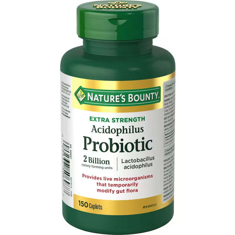 NATURE'S BOUNTY ACIDOPHILUS CPLT 150 CAPLET
