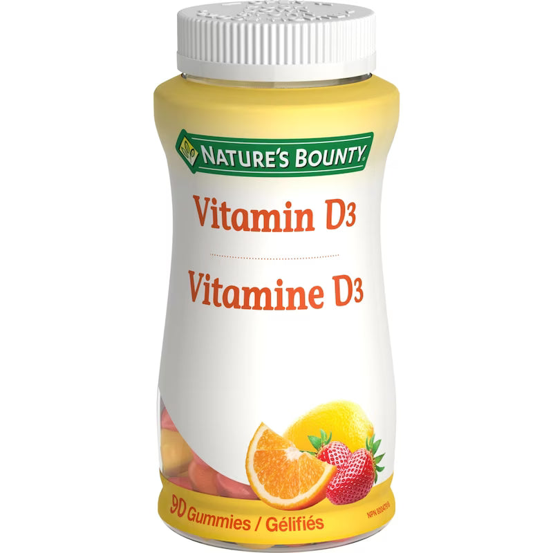 NATURE'S BOUNTY VIT D GUMMY 90 TAB CHEW