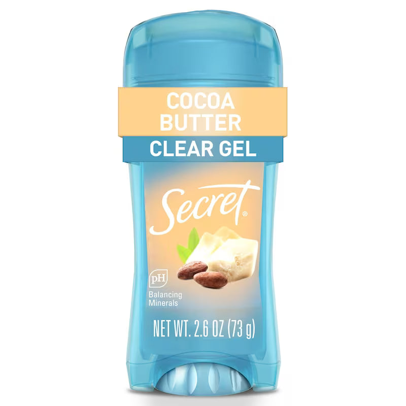 SECRET FRESH CLEAR GEL COCOA BUTTER 73G