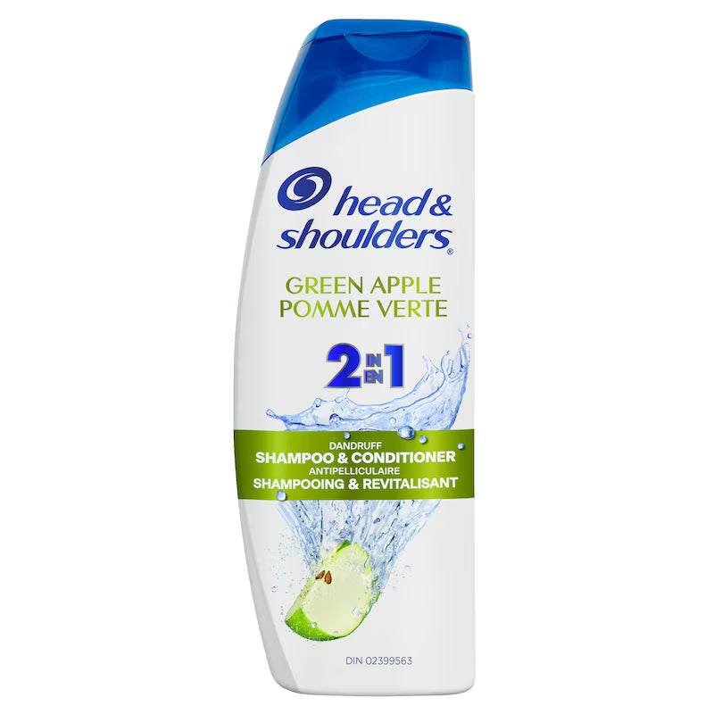HEAD&SHOULDERS SHP 2IN1 GREEN APPLE 370ML SHAMPOO MED.