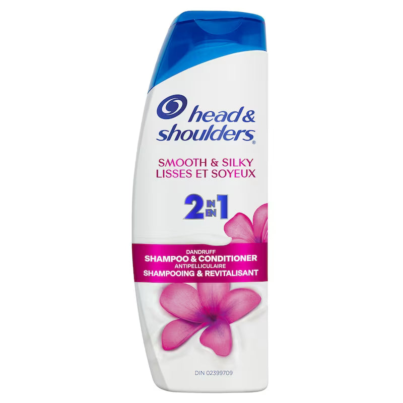 HEAD&SHOULDERS SHP 2IN1 SMOOTH & SILKY 370ML SHAMPOO MED.