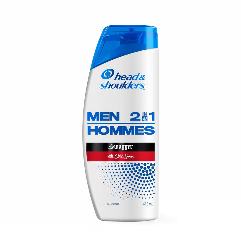 HEAD&SHOULDERS OLD SPICE SHP 2IN1 SWAGGER 613ML SHAMPOO MED.