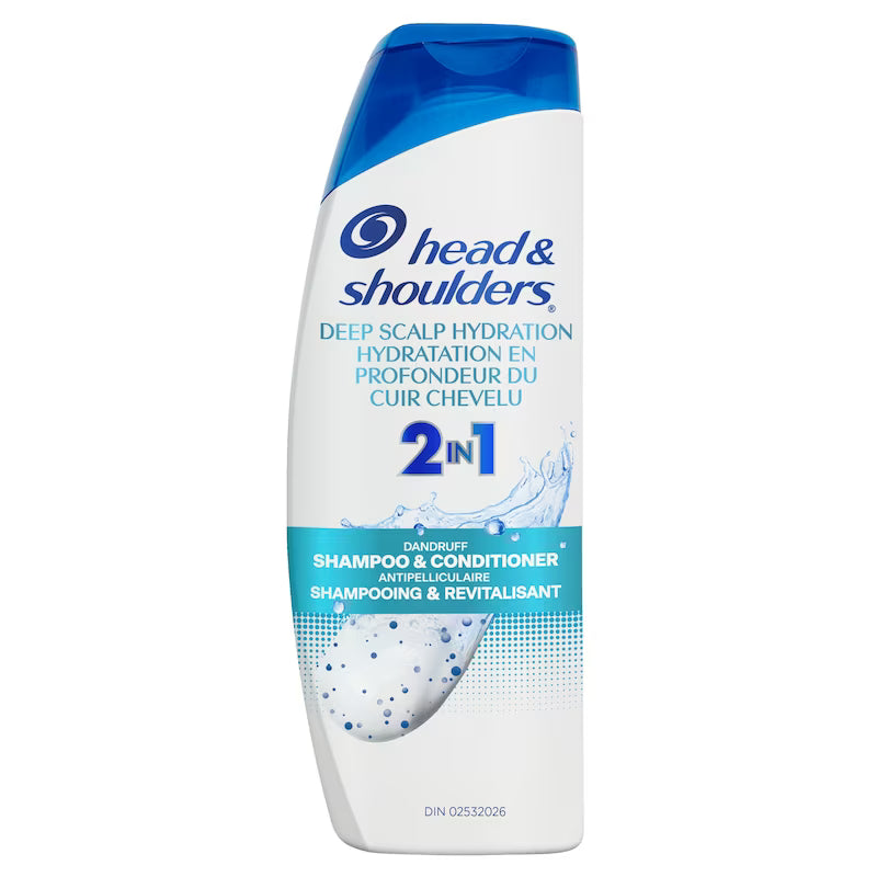 HEAD&SHOULDERS SHP 2IN1 DEEP SCALP HYDRATION 370ML SHAMPOO MED.