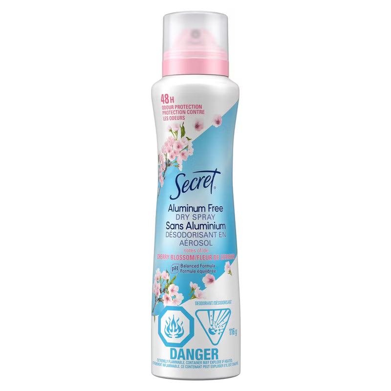 SECRET ANTIPERSPIRANT SP AERO CHERRY BLOSSOM 116G SPRAY