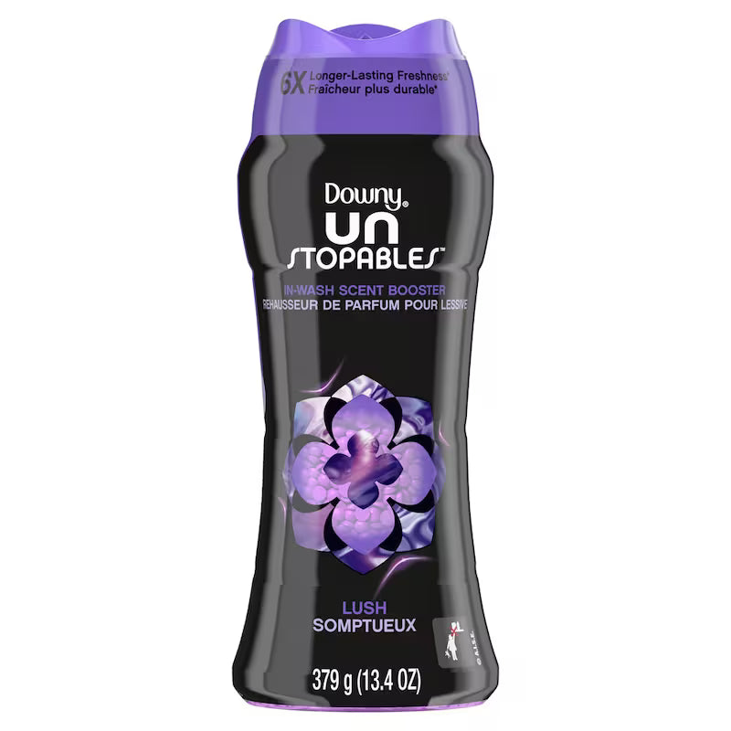 DOWNY UNSTOPABLE IN-WASH SCENT BOOSTER LUSH 379G pack of 4