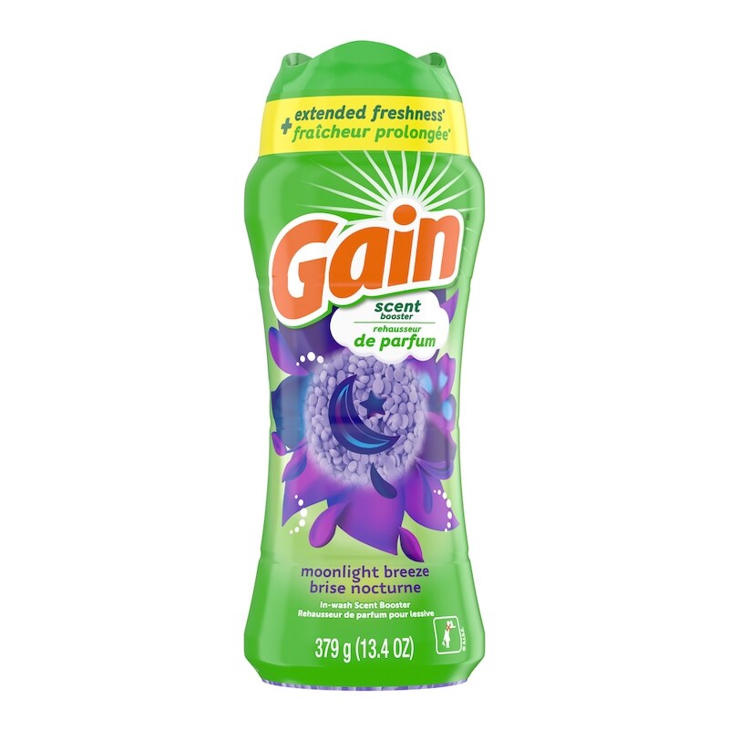 GAIN FIREWORK IN-WASH SCENT BOOSTER MOONLIGHT 379G pack of 4