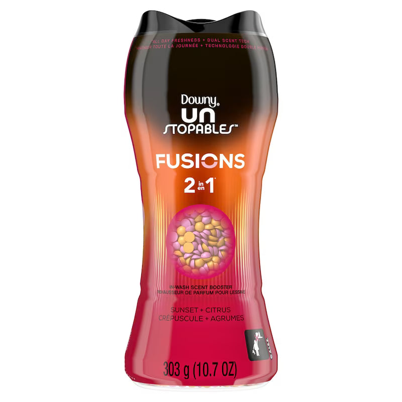 DOWNY UNSTOPABLE FUSION 2IN1 SUNSET&CITRUS 303G pack of 4