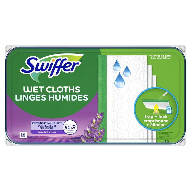 SWIFFER WET LAVENDAR 12 pack of 6