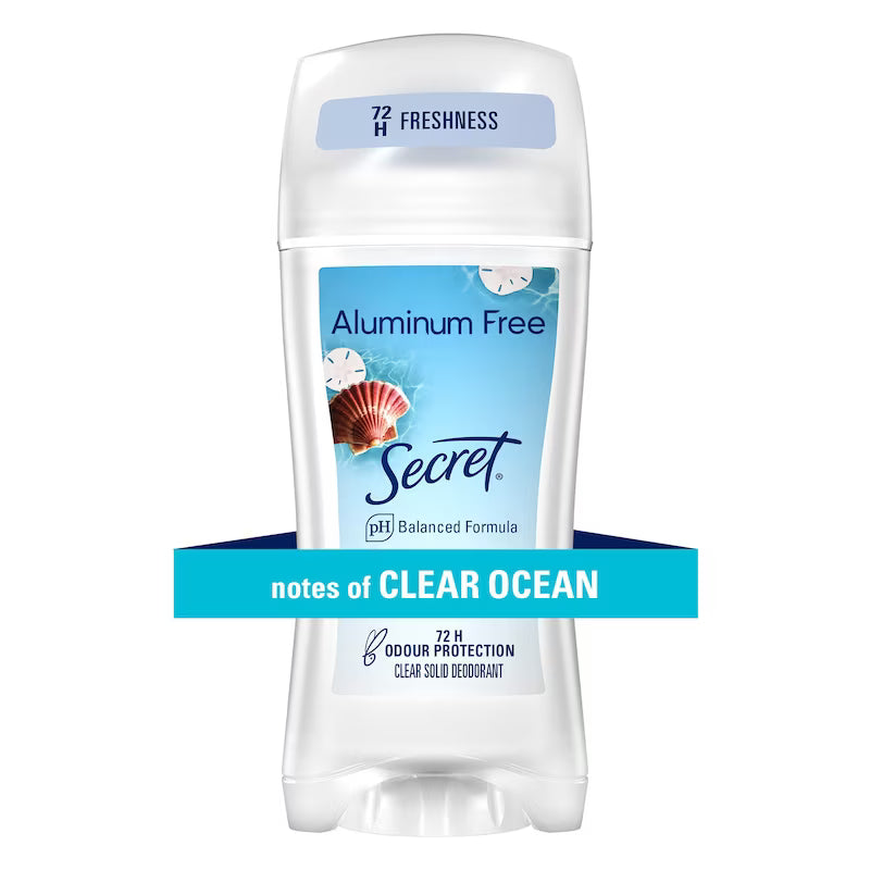 SECRET DEODORANT ALUMINUM FREE OCEAN 68G