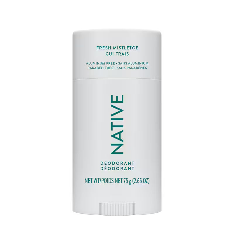 NATIVE DEODORANT FRESH MISTLETOE STICK 75G pack of 12