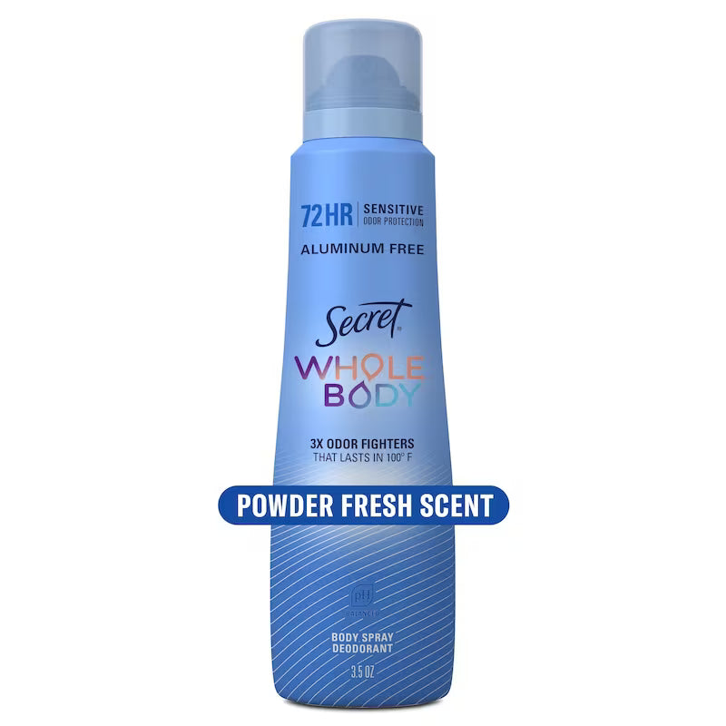 SECRET BODY SPRAY POWDER FRESH 99G