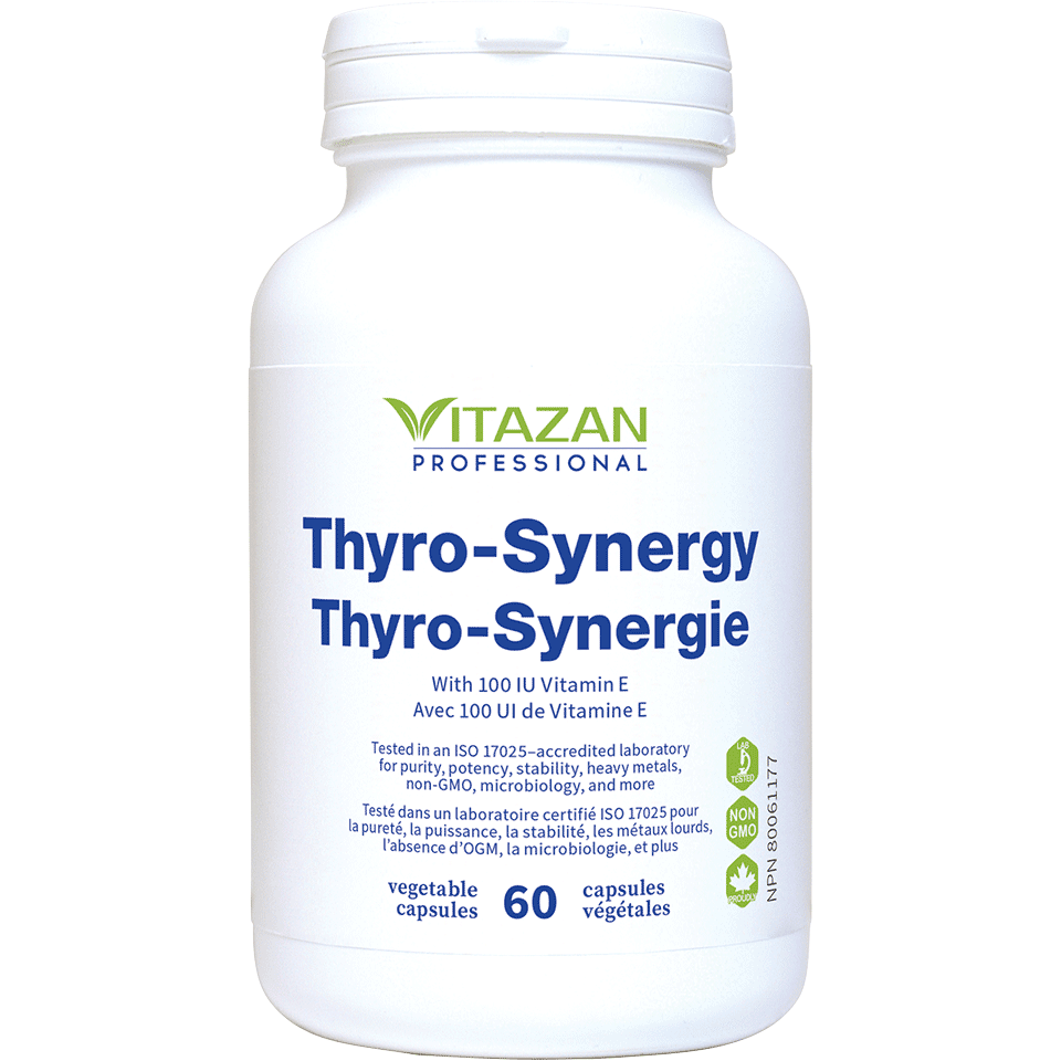 Vitazan Thyro-Synergy (With 100 IU Vitamin E) 60 capsules