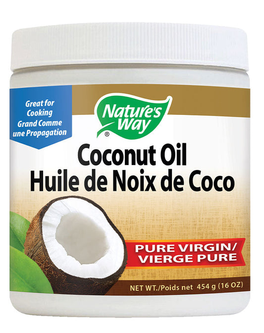 Nature's Way - Coconut Oil-Organic Pure Virgin - 454 g
